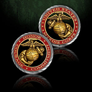 Core Values – U.S. Marine Corps Challenge Coin