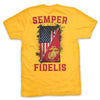 Semper Fidelis Country Corps T-Shirt - GOLD