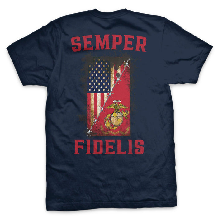 Semper Fidelis T-Shirt - Navy