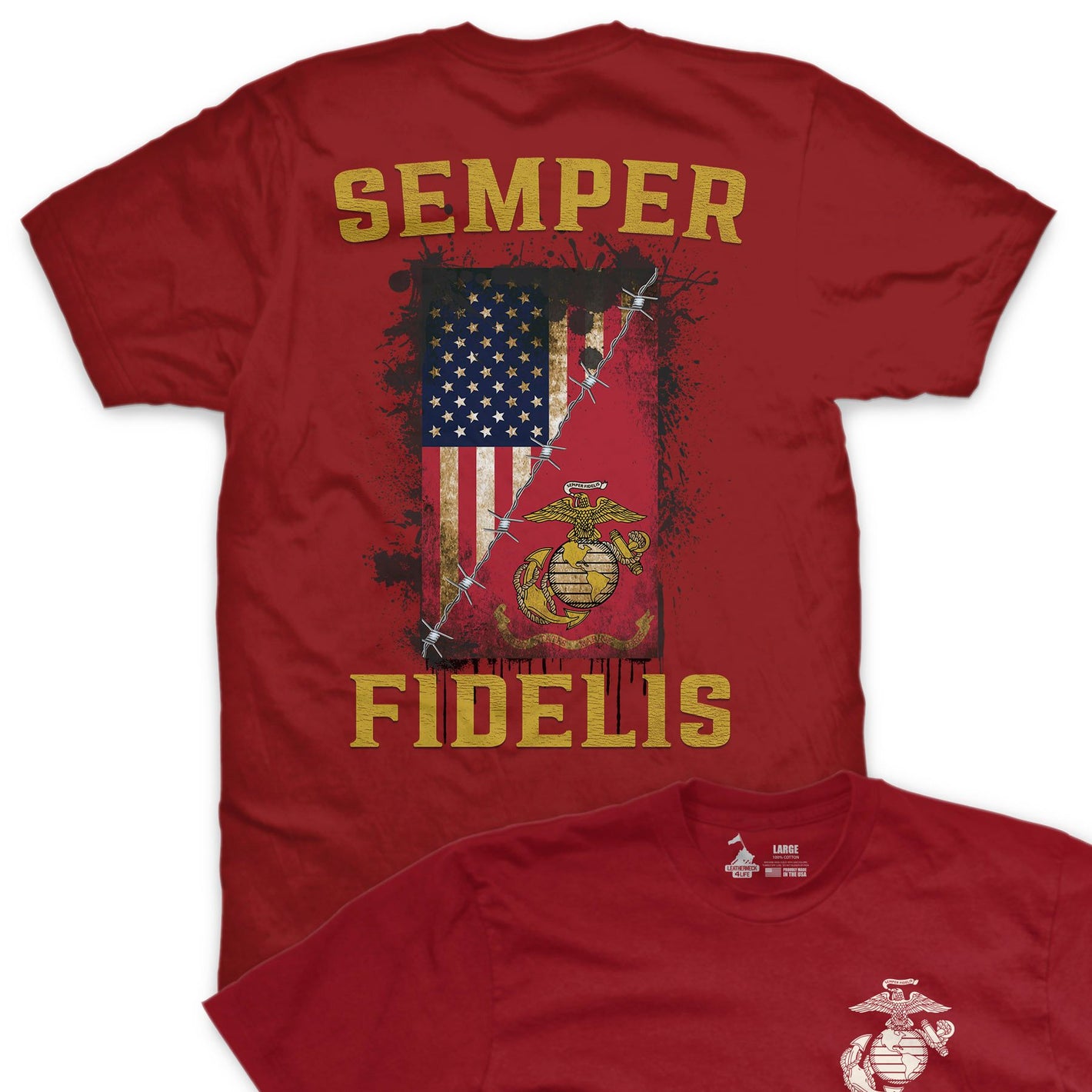 Semper Fidelis T-Shirt - Red