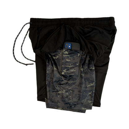 2i1 Lite Gym Shorts - 5 Inch