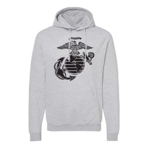 Eagle, Globe & Anchor Hoodie