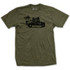 American Humvee OD T-Shirt - OD GREEN