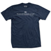 Be Polite and Have a Plan Mattis Quote T-Shirt - NAVY