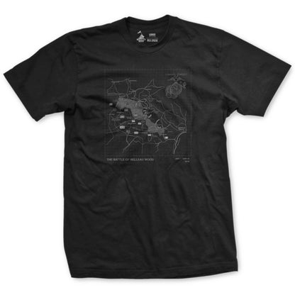 BATTLE MAP ECLIPSE: BELLEAU WOOD T-SHIRT