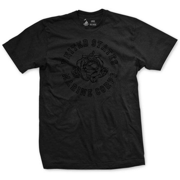 Black Out Bulldog T-Shirt