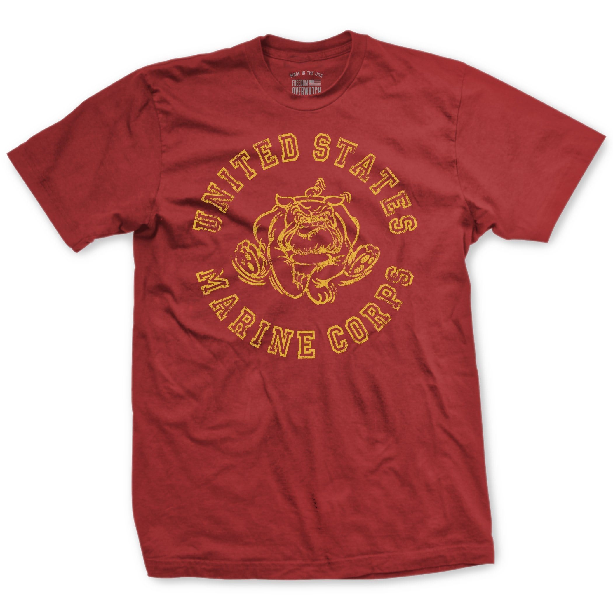 Retro USMC Bulldog T Shirt