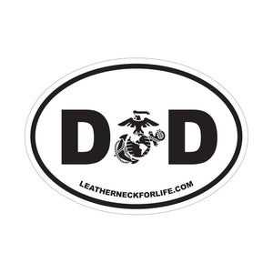 DAD EGA Oval Decal