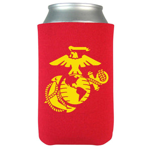 Eagle Globe & Anchor Beverage Coolie - Red