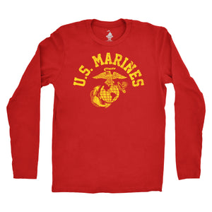 Longsleeve Old School USMC Tshirt