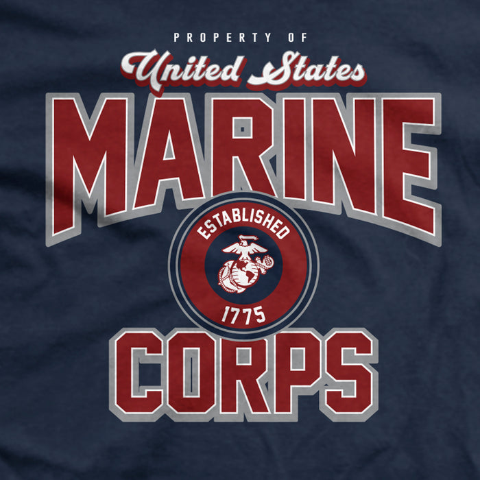 Property of The Marine Corps Navy T-Shirt