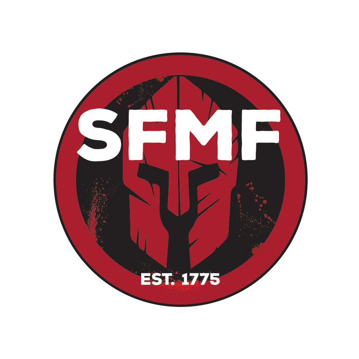 SFMF Spartan Round Decal