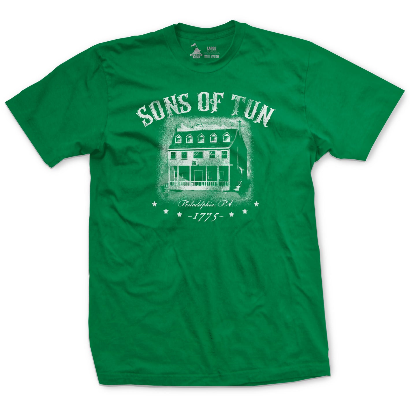 Sons of Tun Vintage T-Shirt - Kelly Green