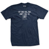Try and Fail Quote T-Shirt - NAVY