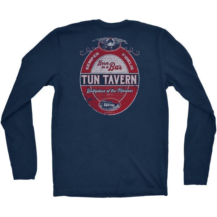 Tun Tavern Label Long Sleeve T-Shirt