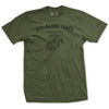 WW2 Vintage USMC Training OD T-Shirt - OD GREEN