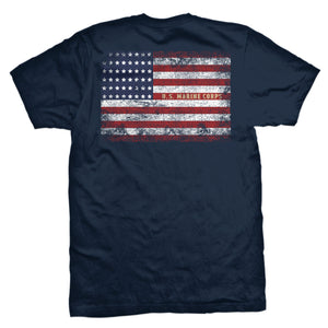 "Spirit of 1917" USMC Vintage Flag T-Shirt